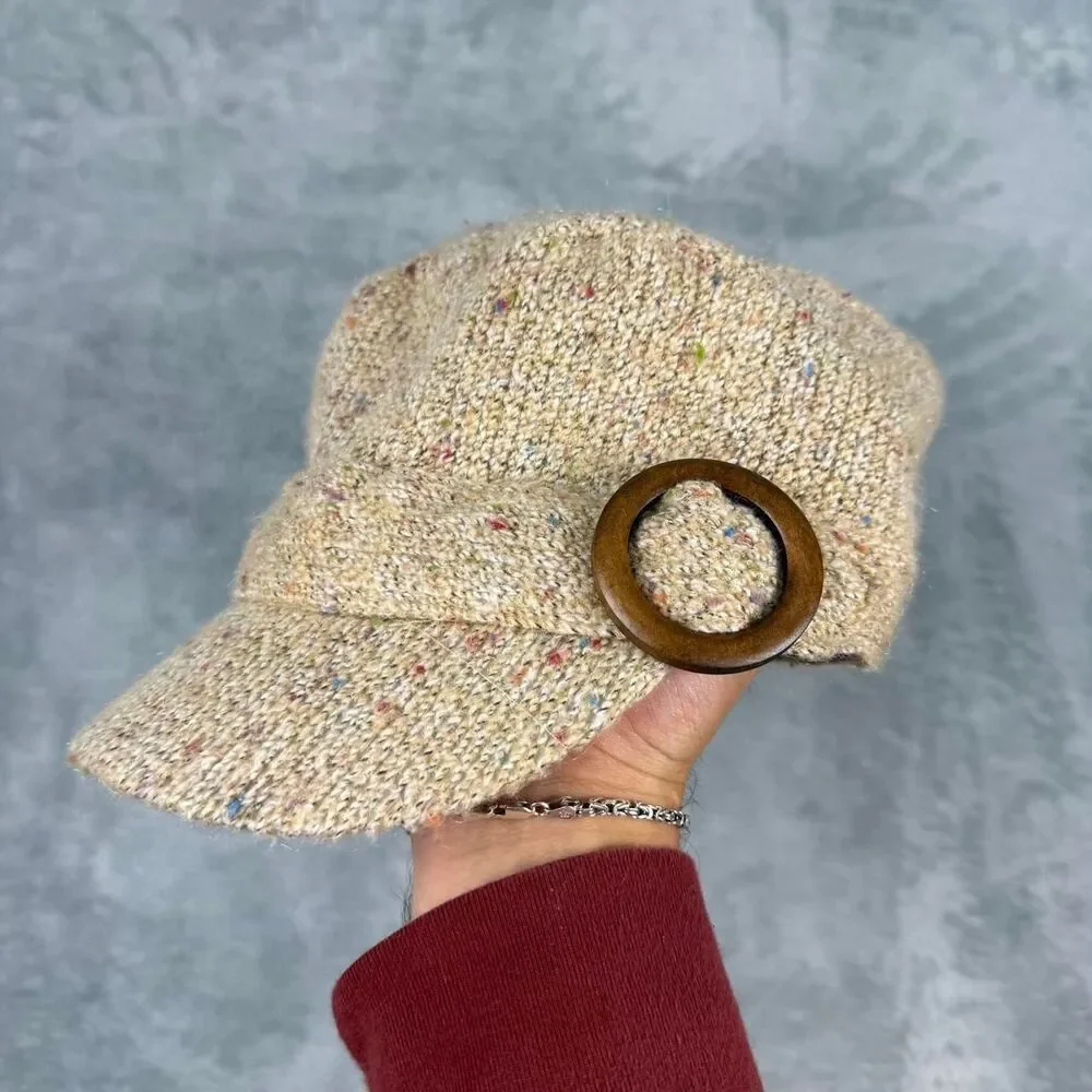 Country-road Women's Cream and Tan Hat